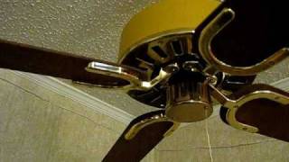 Rare gear driven ceiling fan [upl. by Dlanor]