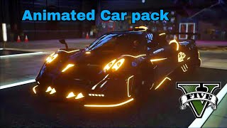 How to install Animated car pack in GTA 5  Easy installation [upl. by Koetke]