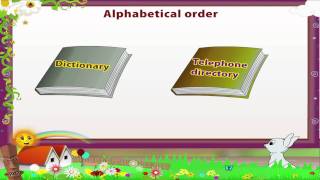 Learn Grade 3  English Grammar  Alphabetical order [upl. by Monjan363]