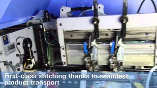 Primera Saddle Stitcher HD Muller Martini [upl. by Douglas]