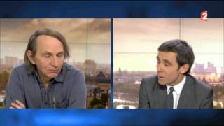 Michel Houellebecq France 2 06012014 [upl. by Anelra]