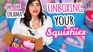 Unboxing YOUR Squishy Packages  Squishy Makeover Candidates [upl. by Aikin713]