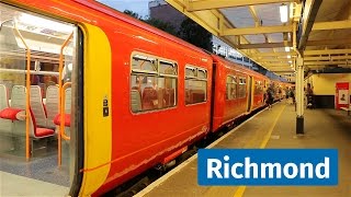 South West Trains and London Underground at Richmond featuring Celia [upl. by Yelahc158]