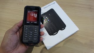 Nokia 800 Tough black unboxing [upl. by Atinod98]