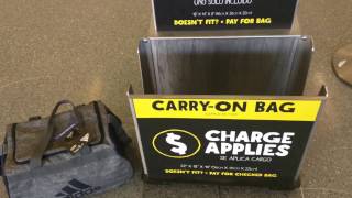 Spirit Airlines Personal Item Free Bag 18quot x 14quot x 8quot quotNEW MEASUREMENTSquot [upl. by Ssirk]