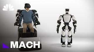 This Humanoid Robot Can Mimic Human Movement In Real Time  Mach  NBC News [upl. by Prinz478]