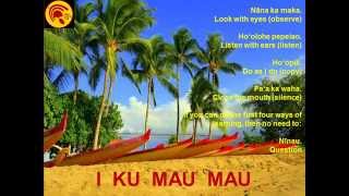 Learn the I Ku Mau Mau Chant from Native Hawaiian Cultural Practitioner Vene Chun [upl. by Kamila]