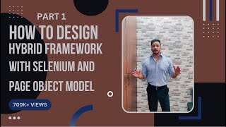 Architecture of Page Object Model POM Design With Selenium  Part 1 [upl. by Koralle]