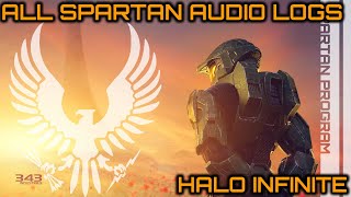 All SPARTAN Audio Logs  Halo Infinite [upl. by Iclek447]