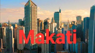 Makati City Philippines 4K Drone Footage [upl. by Yruam]