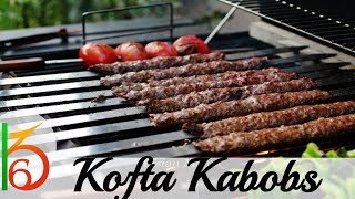 Homemade BBQ Kofta Kabobs Arab Restaurant Style [upl. by Aicac404]