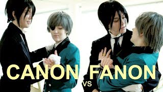 CANON vs FANON SebaCiel  Black Butler [upl. by Ikilisav]