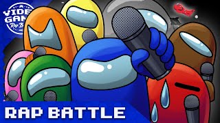 ALL AMONG US RAP BATTLES  Video Game Rap Battle  Cam Steady Among Us Song [upl. by Bayly]