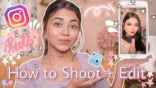 How I Shoot amp Edit my Instagram Reels🤩  Perfect smooth Transition tips💡 [upl. by Silsby]