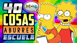 40 COSAS QUE HACER CUANDO TE ABURRES EN LA ESCUELA [upl. by Bekha513]