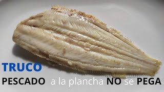 Como hacer PESCADO a la plancha SIN que se PEGUE 🐟 facil con este TRUCO 👩‍🍳 [upl. by Oiralednac]