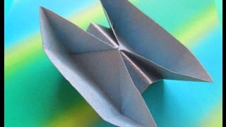 Como hacer un barco de papel Facil Origami 1 [upl. by Initsed]