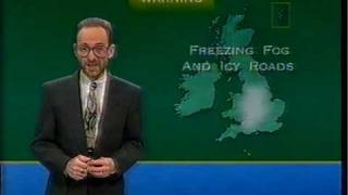 ITV National Weather  Thursday 22nd December 1994 [upl. by Euqinna]