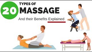 20 Common Massage Types and Their Benefits Explained [upl. by Yrotciv70]