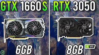 GTX 1660 Super vs RTX 3050  Big Difference [upl. by Adyahs115]