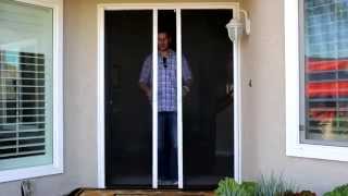 Stowaway Retractable Screen Doors by Classic Improvement Products [upl. by Hashum]