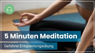 Geführte Meditation  5 Minuten Entspannung für jeden Tag 🌴 [upl. by Parris]