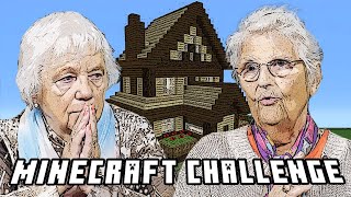 MINECRAFT CHALLENGE  Oma baut ein Haus  Senioren Zocken [upl. by Rossing]