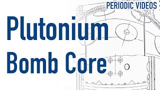 The Plutonium Core of an Atom Bomb  Periodic Table of Videos [upl. by Sirtemed]