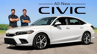 2022 Honda Civic Review  Compact King [upl. by Annatnas]