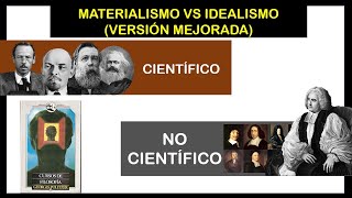 Materialismo vs Idealismo Versión mejorada [upl. by Yevol752]