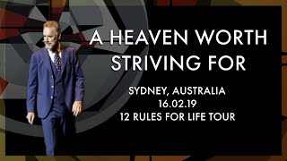 Lecture 12 Rules for Life Tour  Sydney Australia [upl. by Edmondo]