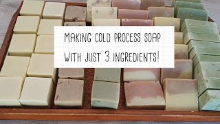 Making Soap with Only 3 Ingredients [upl. by Fuhrman82]