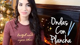 ONDAS CON PLANCHA tutorial  Kimberly Loaiza [upl. by Moth]