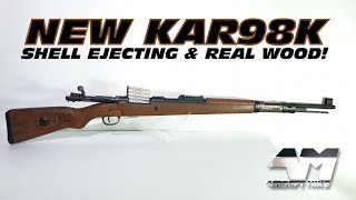 DOUBLE BELL KAR98K  SHELL EJECTING  REAL WOOD [upl. by Shyamal]