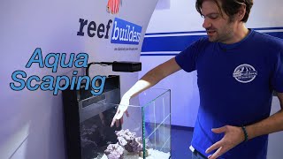 How to Setup a Reef Tank  Part 2  Aquascaping principles Leveling Live Rock [upl. by Slosberg]