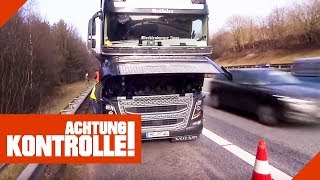 LKWPanne auf Autobahn Findet der Truckservice den Defekt  Achtung Kontrolle  kabel eins [upl. by Mainis]