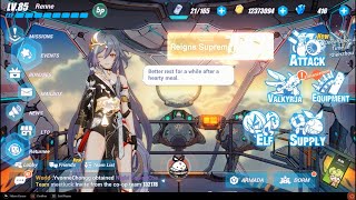 Fu Hua Herrscher of Sentience voice lines bridge duty Subtitle IDENG  Honkai Impact 3rd [upl. by Aretahs]