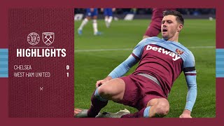 EXTENDED HIGHLIGHTS  CHELSEA 01 WEST HAM UNITED [upl. by Eveam]