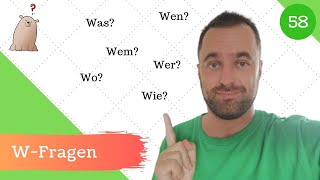 58 WFragen  Fangen alle Fragewörter mit „W“ an [upl. by Kiersten301]