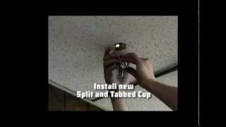 How to Replace Fire Sprinkler Escutcheons [upl. by Nappie699]