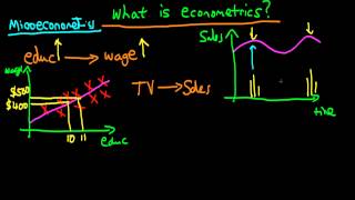 What is econometrics [upl. by Einavoj473]