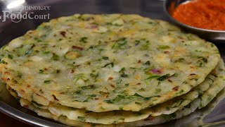 Akki Roti Recipe Rice Flour Roti Rice Flour Recipe [upl. by Drofxer349]