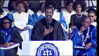 Dillard University 2015 Commencement Address  Denzel Washington [upl. by Spielman829]