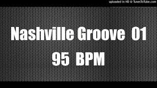 Nashville Groove 95 BPM  Drum Backing Track  Country 01 [upl. by Osrit225]