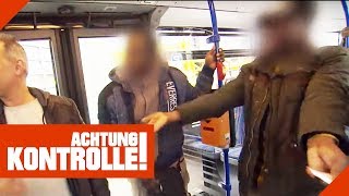 Lautstarke Diskussion im Bus mit Fahrkartenkontrolleur  Achtung Kontrolle  Kabel Eins [upl. by Fadil507]