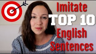 How to Pronounce TOP 10 English Sentences [upl. by Aleina]