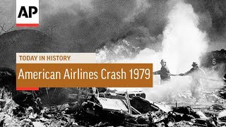 American Airlines Crash  1979  Today In History  25 May 17 [upl. by Marita]