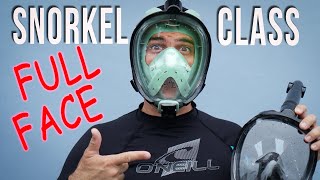 Learn to use Full Face Snorkel Mask safely [upl. by Ania45]