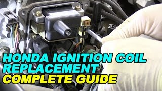 Honda Ignition Coil Replacement Complete Guide [upl. by Ahras947]