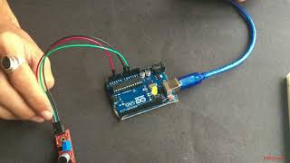 Arduino with Sound Sensor and LED Tutorial [upl. by Einnus]